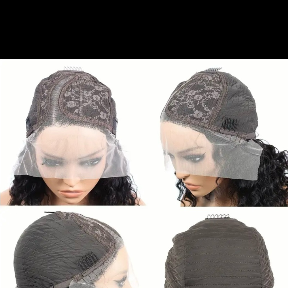 16 inch curly wig
